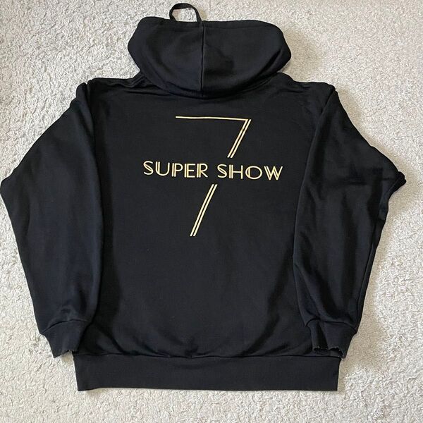 スーパージュニア SUPER SHOW 7 ジップアップ ブラック