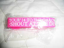 く008　TOUR'14「TO THE GALLOWS」#2 -SHOUT AT THE DEVIL-　　lynch.　リンチ　　ラバーバンド　リストバンド_画像2