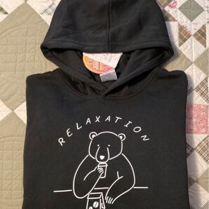 タグ付★新品未使用★ユニセックスOBLO COMFORTABLE SUPPLY 裏起毛長袖パーカー M BLK