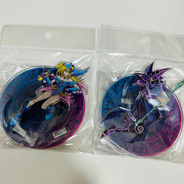 2点セット 遊戯王 ブラックマジシャン ガール アクスタ アクリルスタンド