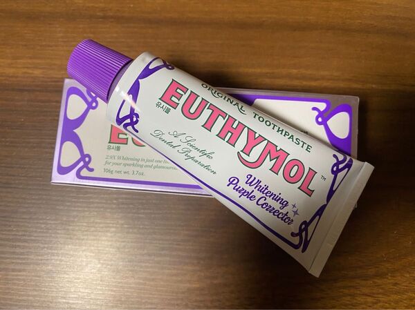 EUTHYMOL ユーシモール ホワイトニングパープルコレクター歯磨き粉106g