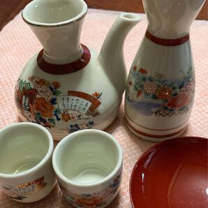 徳利 酒器 酒器セット 陶器 とっくり 和食器 お屠蘇 2人暮らし 5セット お正月 お祝い