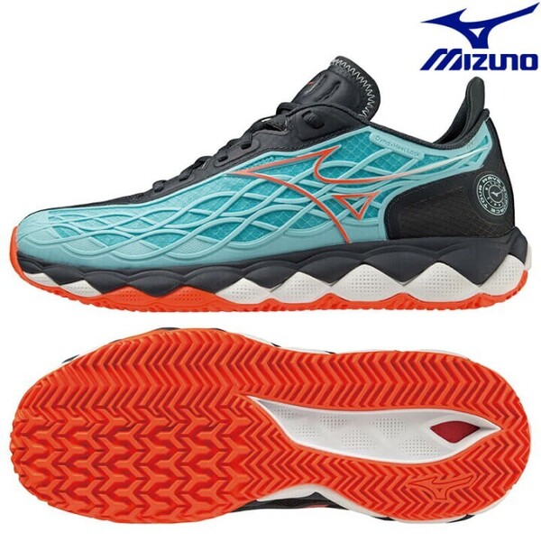 【61GB230220 25.0】MIZUNO(ミズノ) テニスシューズ ウェーブエンフォースTOUR OC 新品未使用