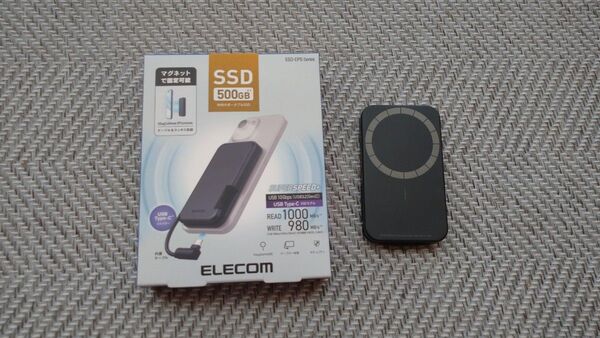 エレコム 外付けSSD 500GB