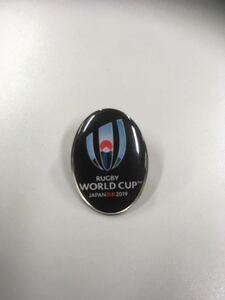 RUGBY WORLD CUP 2019 JAPAN ラグビーワールドカップ2019 日本大会　ピンバッジ　非売品　美品