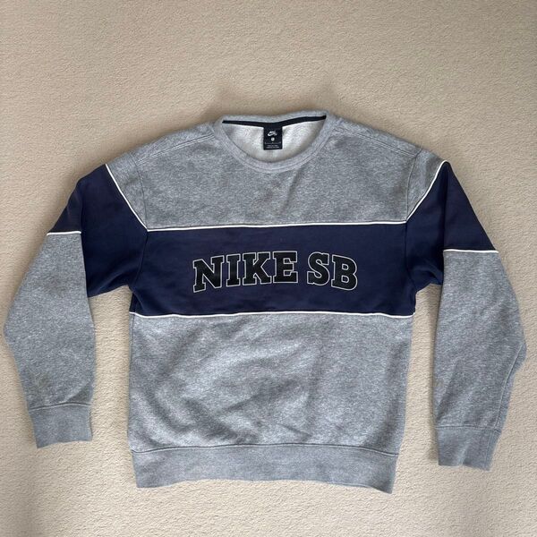 NIKE SB ロゴ入り クルーネック トレーナー S