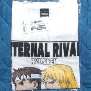 ストリートファイターZERO3 Tシャツ リュウ ケン XLサイズ ホワイト