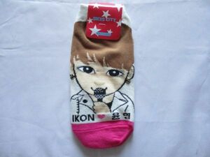 韓国　K-POP ☆iKON アイコン　ユニョン☆ 靴下　ソックス　キャラクター靴下