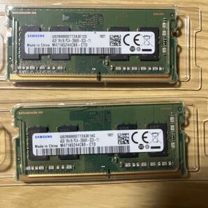 Samsung製4GB DDR4