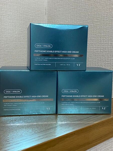 【新品未使用】VT ペプチオン ダブルエフェクト ハイエンドクリーム 50ml