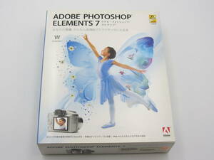 F/格安・Adobe Photoshop Elements 7/Photoshop CS3ベース/製品パッケージ版/Windows版/Windows XP/Vistaも対応/Adobe031