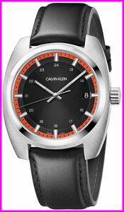 [ Calvin Klein CALVIN KLEIN ] Achievea tube K8W311C1 men's leather -stroke re LAP 