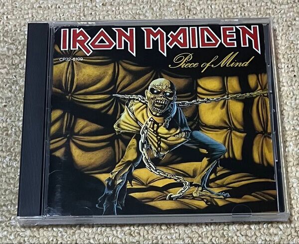 CD IRON MAIDEN PIECE OF MIND 頭脳改革 CP32-5109 旧規格 アイアンメイデン 消費税表記無し