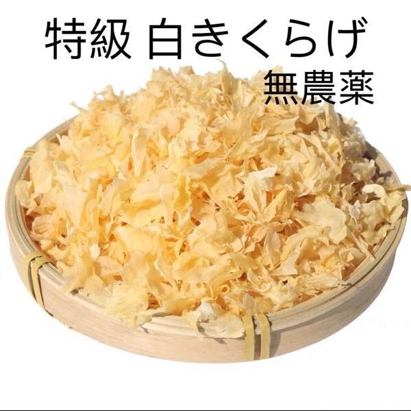 白きくらげ 無農薬栽培 (100g)
