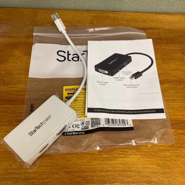 Mini DisplayPort 1.2 - HDMI 1.4/DVI/VGA 変換アダプター/モニター 変換コネクター ハブ