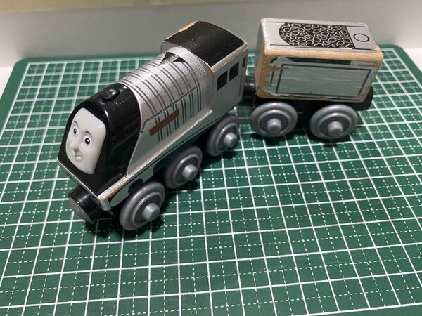 きかんしゃトーマス 木製トーマス 木製レール スペンサー Gシリーズ シルバー