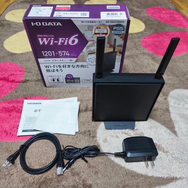 I-O DATA WN-DEAX1800GR 中古