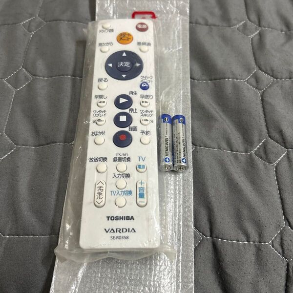 未使用品 新品電池付き TOSHIBA SE-R0358 リモコン