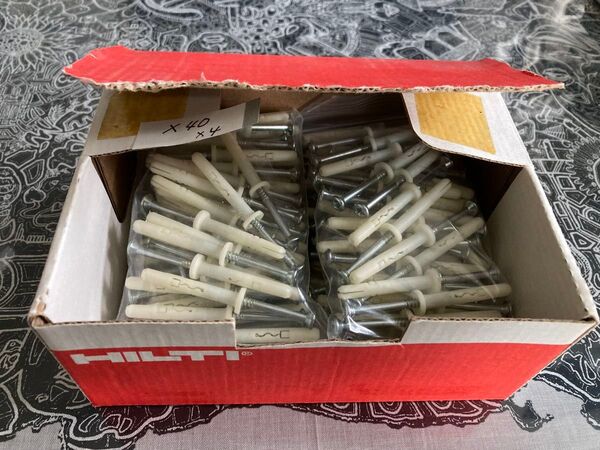 ヒルティHILTI HPS-1 インパクトアンカー 40本×4袋