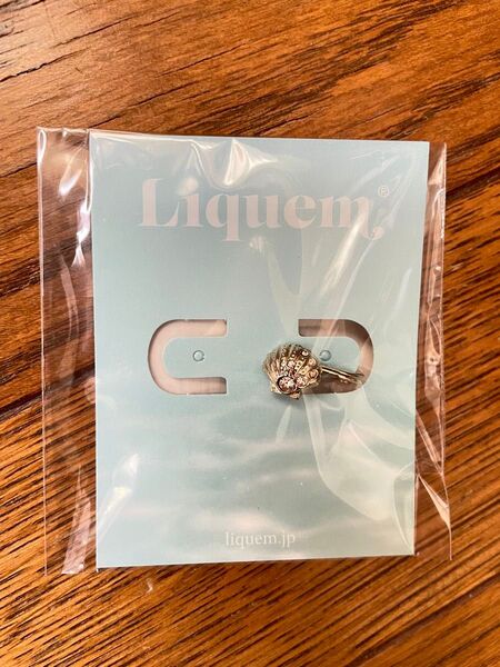Liquemリキュエム シェル mini one イヤリング 新品未使用品