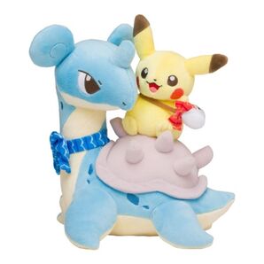 美品♪ポケモン ぬいぐるみ ラプラスに乗って