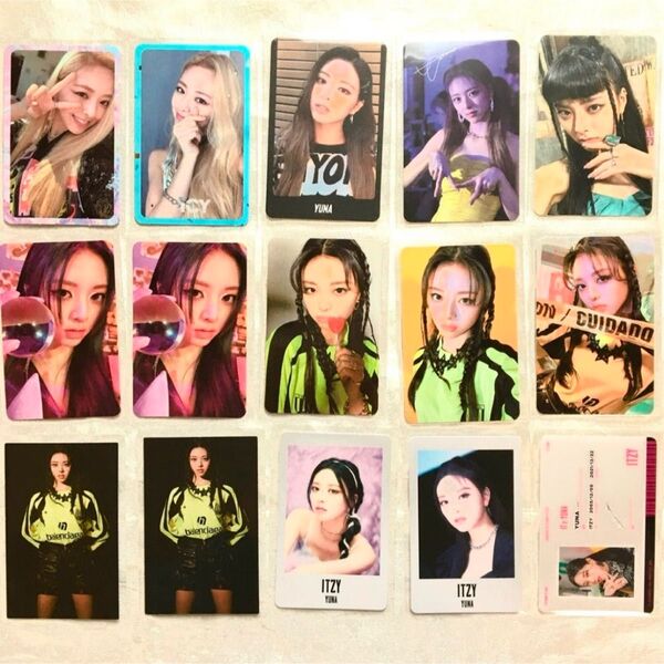 itzy ユナ トレカ トレカセット icywannabe notshy it'z itzy 日本アルバム
