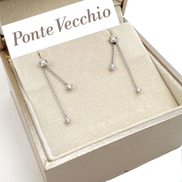 ポンテヴェキオ Pontevecchio Pt999 ダイヤモンド ピアス アクセサリー