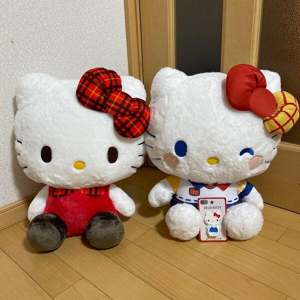 サンリオ ハローキティ BIG ぬいぐるみ 2個 スマホリング セット
