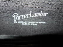超レア！ 日本製 PORTER Lumber ポーター ランバー 本革レザー 長財布 黒 ウオレット ウォレット_画像10