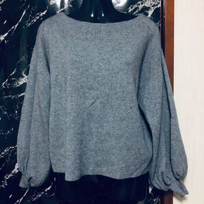 ティアクラッセ ニット セーター グレー