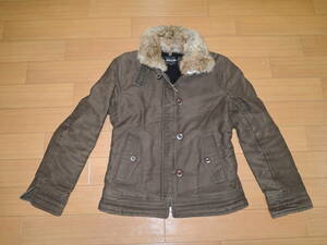  shellac SHELLAC deck jacket 38 boa 2WAY short coat 