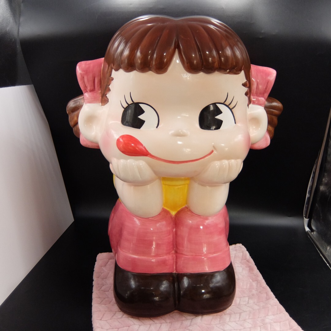 Yahoo!オークション -「(陶器製」(ペコちゃん) (キャラクター Yahoo!オークション -「(陶器製」(ペコちゃん) (キャラクター