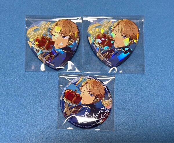 あんさんぶるスターズ 鳴上嵐 とるパカ ハート缶バッジ vol.7 フレーム缶バッジ 返礼祭
