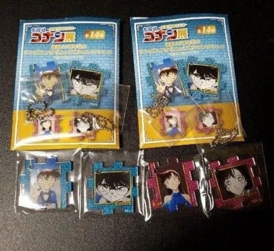 名探偵コナン展 ランダムアクリルパズルコレクション コナン 蘭 セット