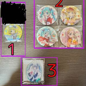 ボカロ VOCALOID 缶バッジ アクキー(バラ売り可)