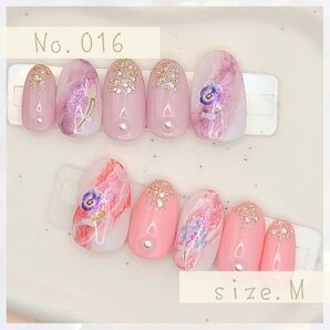 【No.016】ネイルチップ【現品】 グラデーション