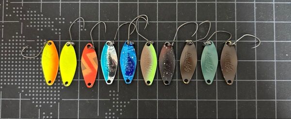 ノマディックコード バスター 1.4g 10枚セット スプーン トラウト ヴァルケイン