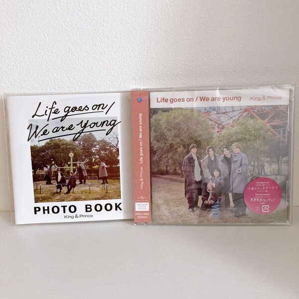 King & Prince Life goes on Dear Tiara盤 CD DVD フォトブックレット付き