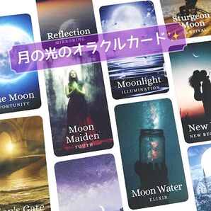 月の光のオラクルカード レア 月の魔法 インディーズデッキ