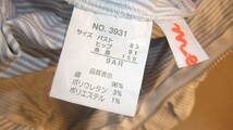 ★Mews★Ladies Tops ストライプレディーストップスドレスシャツサイズ9 バスト83 Ladies Tops Striped Dress shirts size 9 USED IN JAPAN_画像8