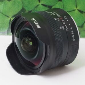 【美品】Meike ♪7.5mmf2.8 超広角 対角魚眼レンズ※マニュアルフォーカス
