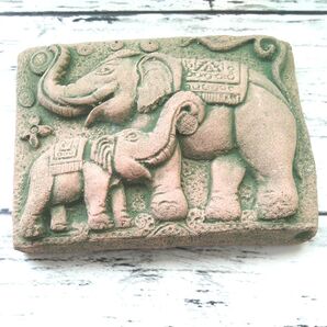 アンティーク タイル 像 ガネーシャ インテリア