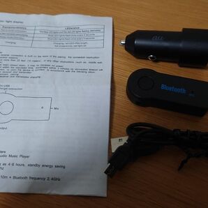 Bluetooth レシーバー 受信機 シガーソケット付属