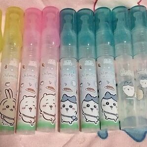 ちいかわ シミ取り 空ケース ポンプ 使いやすい容量 リキッドファンデケースにも使えます 15本セット 3枚台紙付き