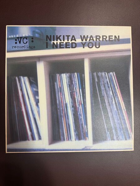 中古レコード Nikita Warren I Need You 初期イタロ・ハウスの名曲!!視聴済み