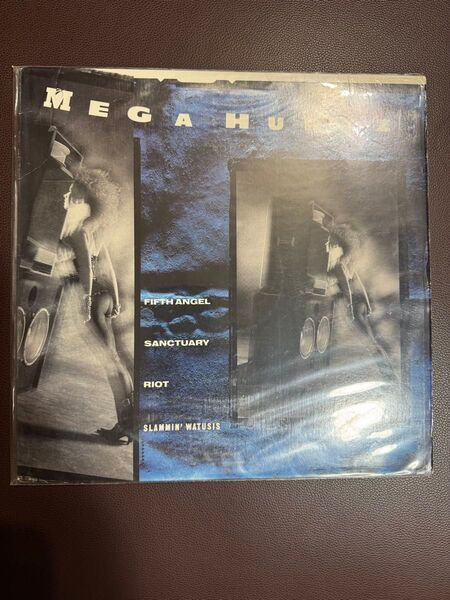 中古レコード MEGA HURTZ Fifth Angel, Sanctuary, Riot 1988 視聴済み