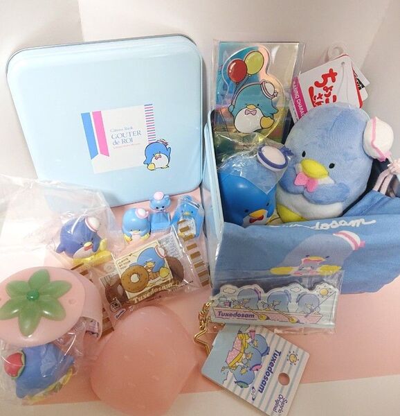 タキシードサム グッズ まとめ サンリオ ぬいぐるみ ガチャ