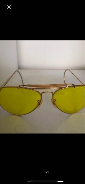 レイバン Ray−Ban サングラス ヴィンテージ USA製 刻印あり カリフロームレンズ ボシュロム製