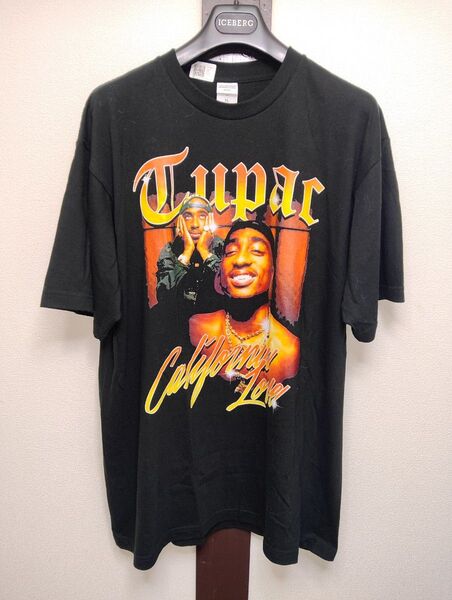 2PACTupacLoveVintageCaliforniaTシャツXLサイズ バンドT ヴィンテージ 古着 90s ツアーT