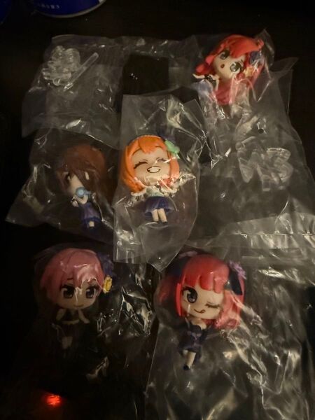 五等分の花嫁 シロクロカプセル 黒5種セット